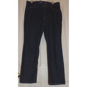*JEANS SALE* NWT Old Navy dark wash high rise straight stretch jeans Size 16P